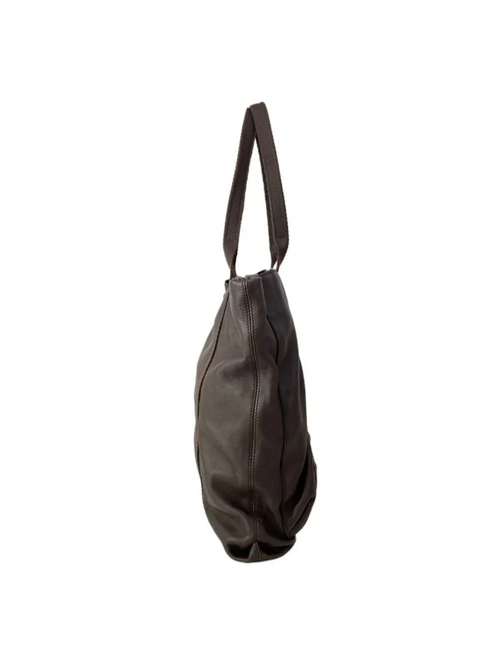 Hermes Tote Caravan Vertical MM Havana Silver